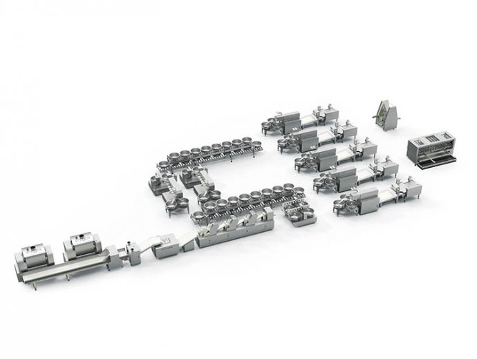 手延空心面智能生產(chǎn)線(xiàn)