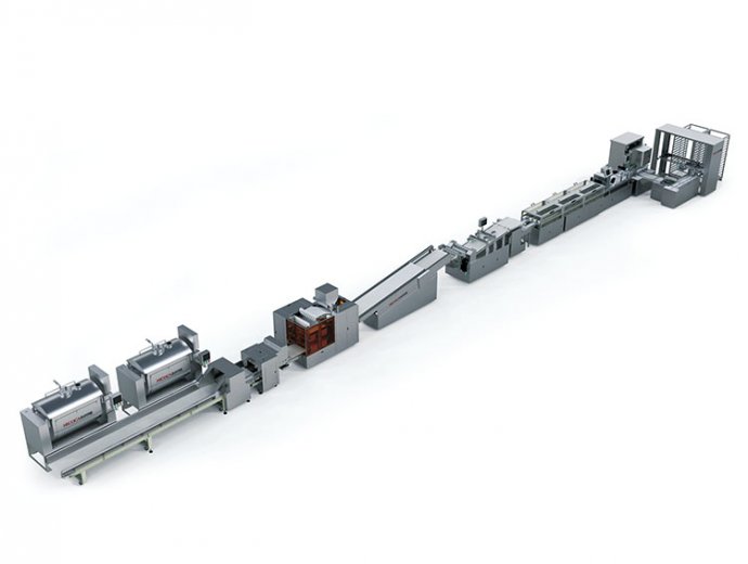 多功能仿生圓饅頭生產(chǎn)線(xiàn)